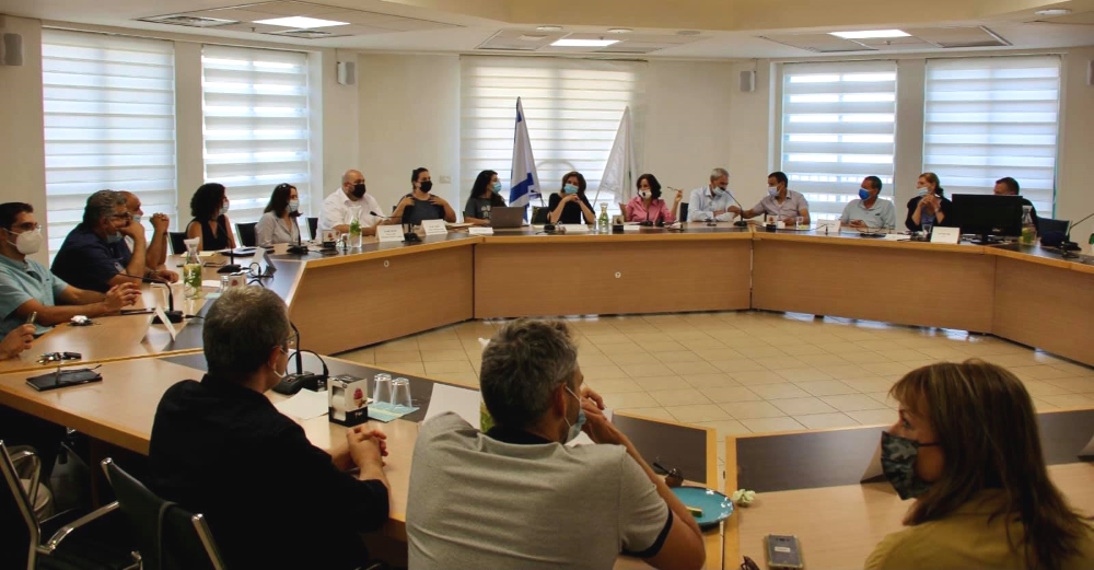 ישיבת עבודה ראשי הרשויות עם השרה זנדברג