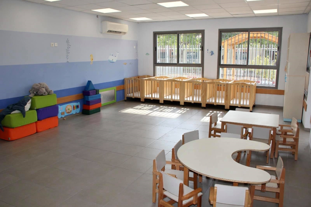 חלל הפעילות במעון החדש בירחיב