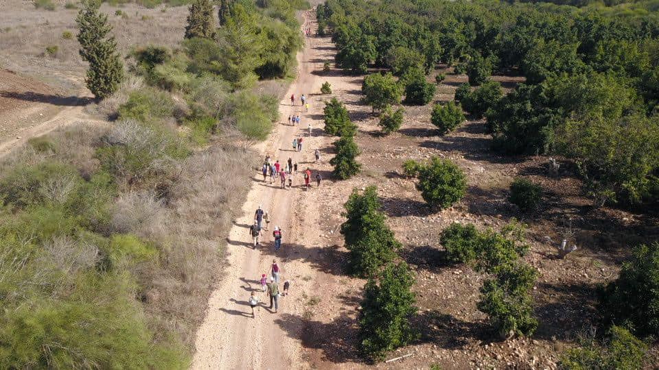 צעדת דרום השרון המסורתית בצור יצחק