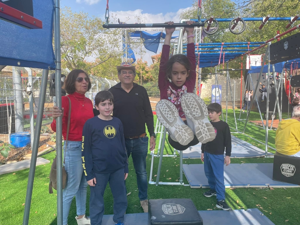 בוקר סבים נכדים ונכדות במתחם הנינגה במועצה