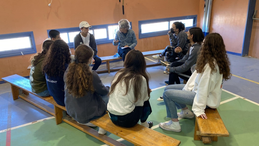 תלמידי עמי אסף וירקון בביקור במרכז המתוכנן לחדשות ויזמות