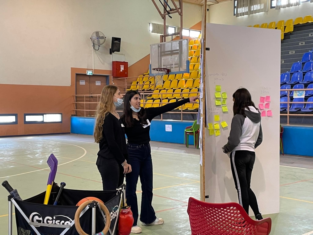 תלמידי עמי אסף וירקון בביקור במרכז המתוכנן לחדשות ויזמות