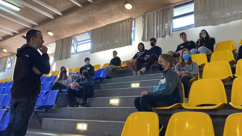 תלמידי עמי אסף וירקון בביקור במרכז המתוכנן לחדשות ויזמות