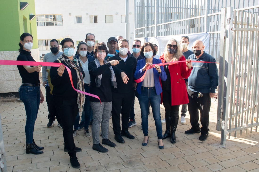 טקס גזירת הסרט וחניכת מרכז הספורט הקהילתי החדש