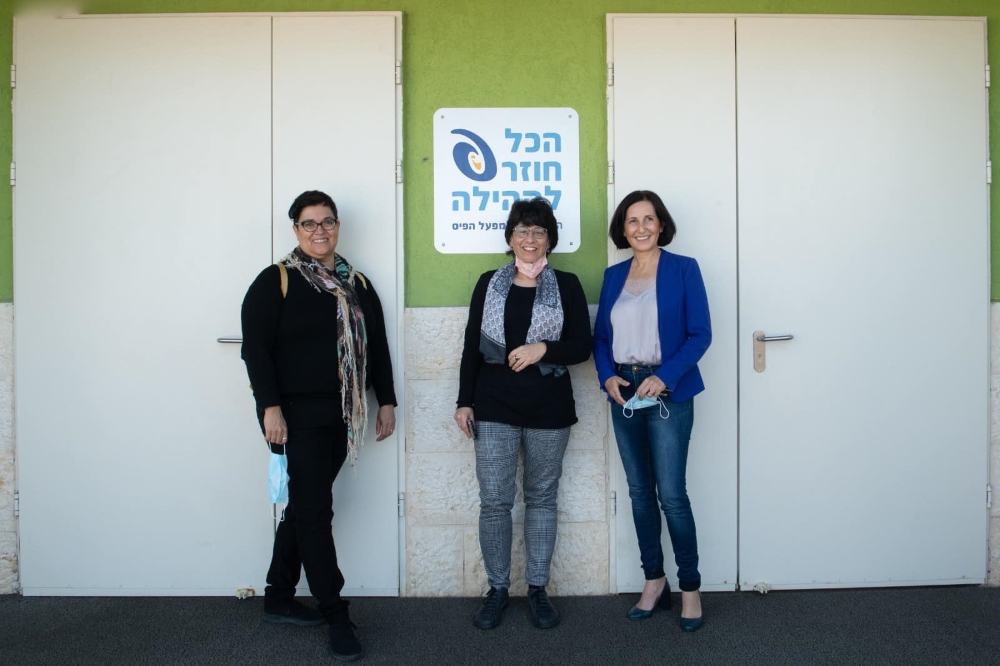 ראש המועצה במעמד חניכת המרכז