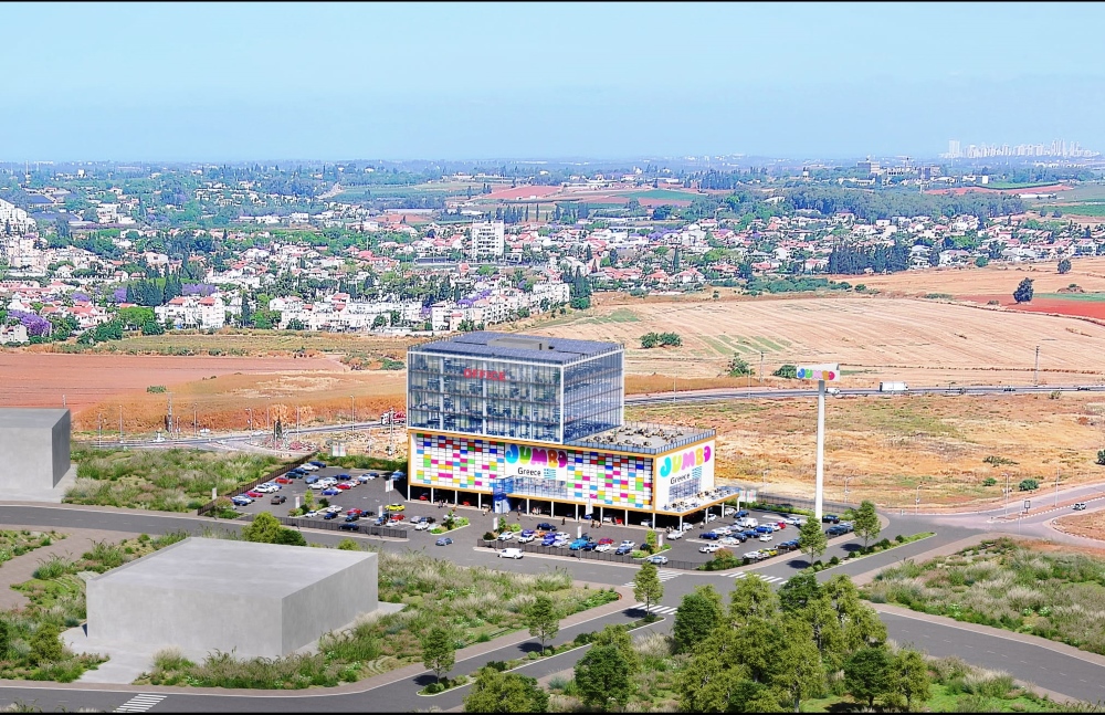 מבט אווירי על מתחם אקופארק בדרום השרון