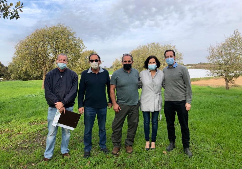 השר רם שפע בביקור במועצה