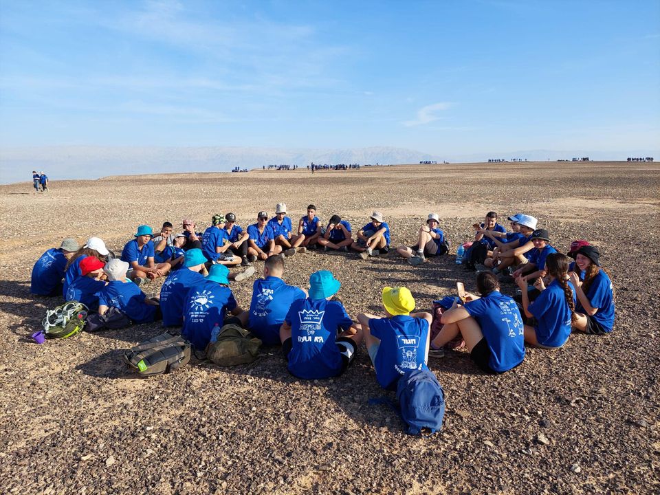 פעילות משותפת של חברי תנועת נוער בדרום השרון
