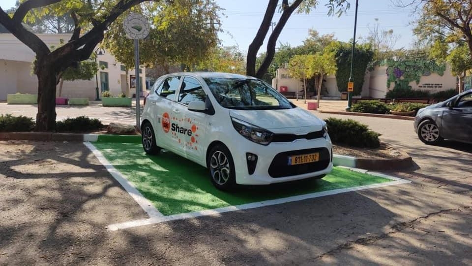 רכב שיתופי במערך המועצה האזורית דרום השרון