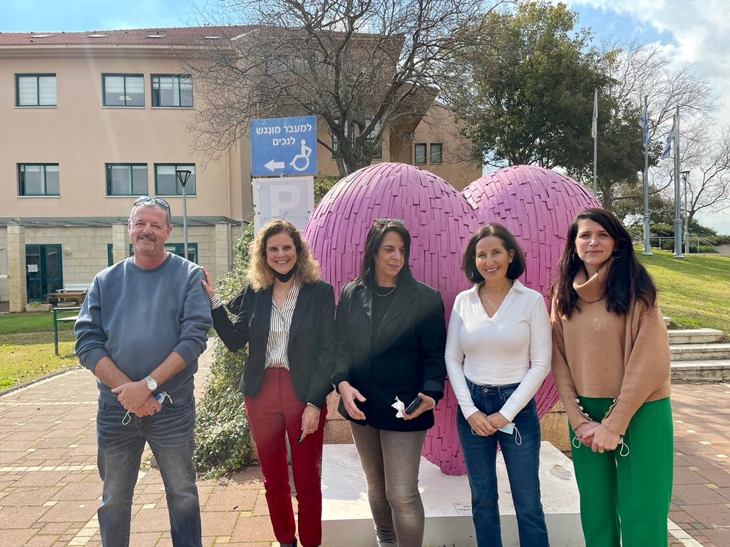  מנכלית משרד הרווחה סיגל מור בביקור במועצה