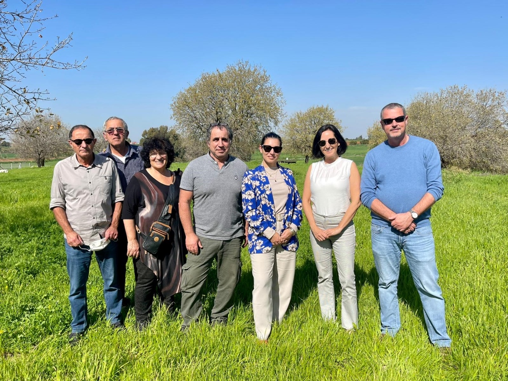 ביקור מנכלית משרד ראש הממשלה נעמה שולץ בגבעת המייסדים במועצה