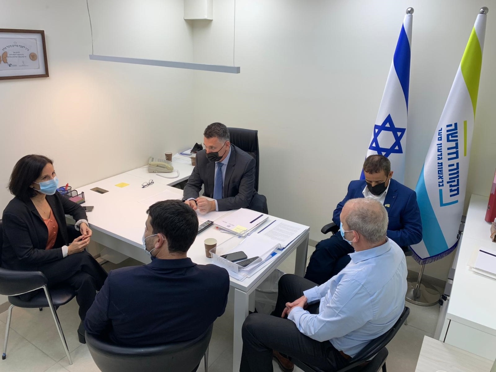 מפגש בכנסת בנושא תחנת הכוח בשרון