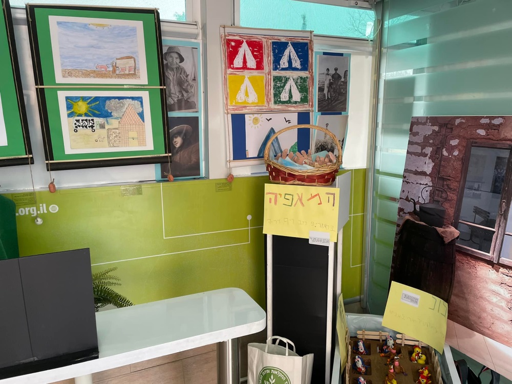 מוזאון על גלגלים בדרום השרון מיצג המאפייה