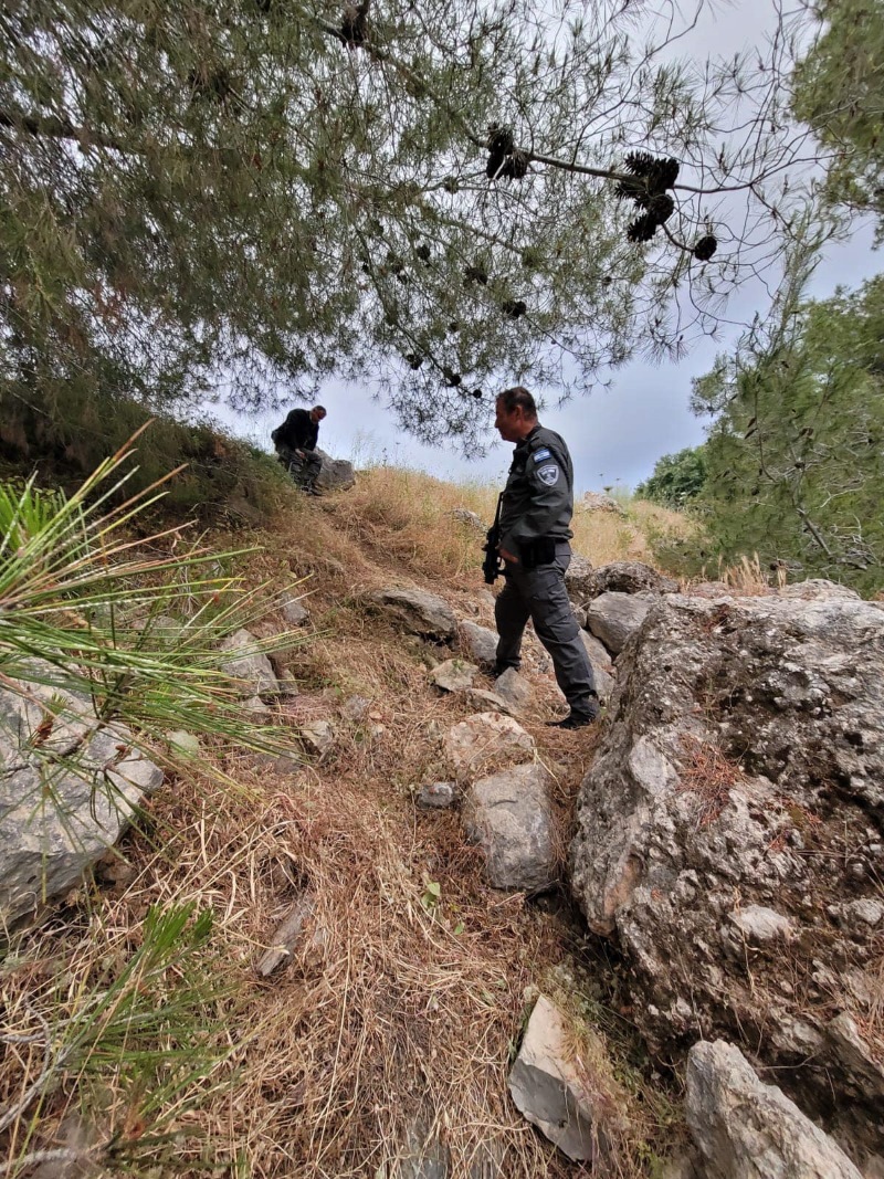 מתנדבי מגב דרום השרון בפעילות בשטח 