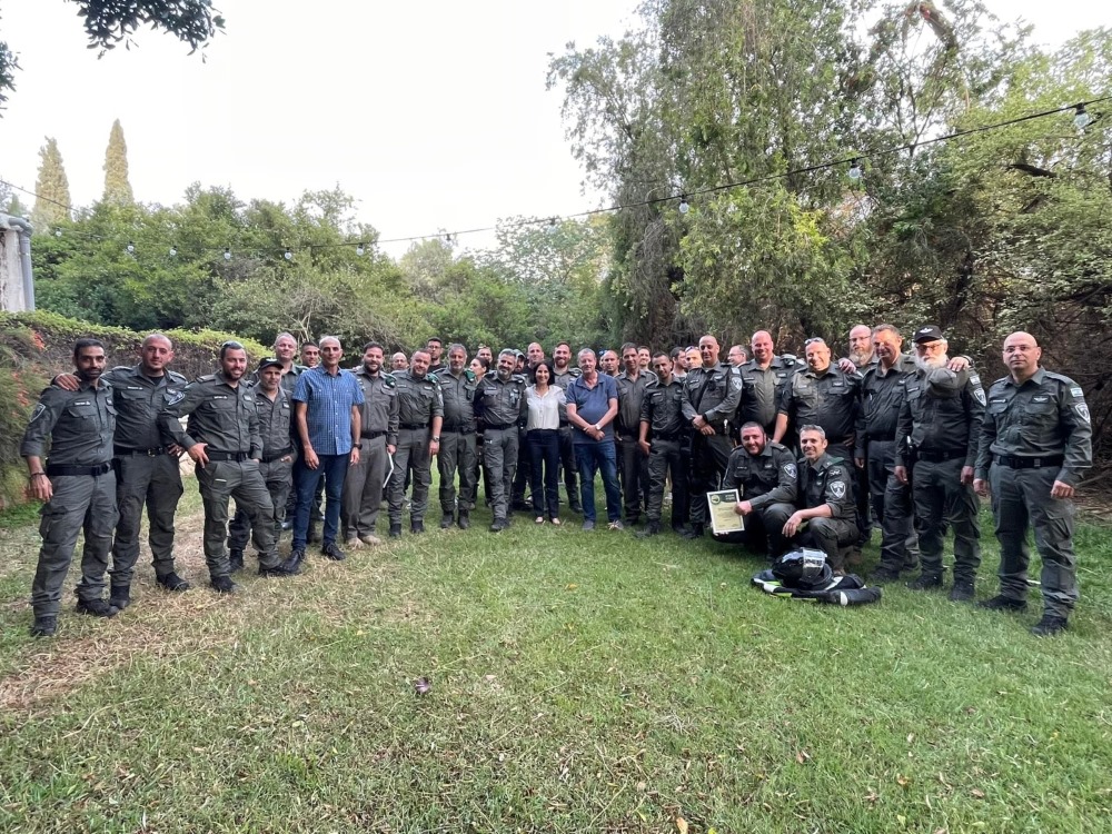 מוקירים את מתנדבי הביטחון במועצה באירוע משותף