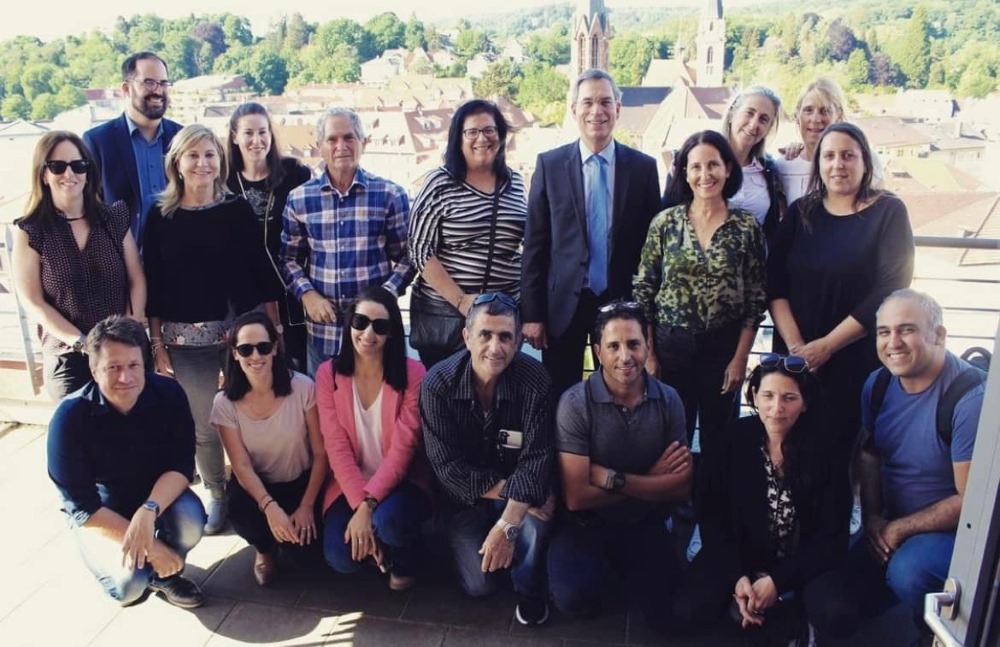 משלחת נציגי מליאה ומנהלי אגפים בדרום השרון בביקור באמנדינגן