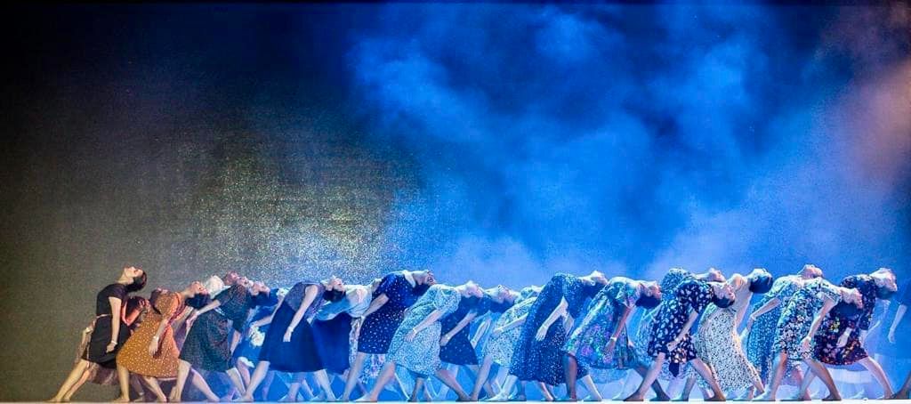 להקות המחול דרום השרון בהופעה בפסטיבל המחולות בכרמיאל