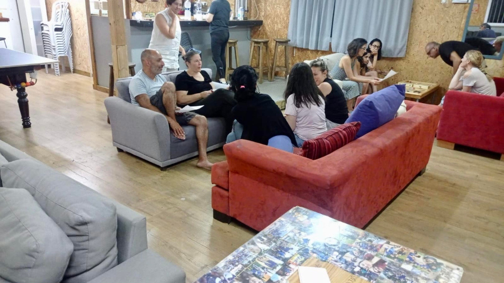 הורים מקהילת שדי חמד במפגש קהילתי משותף