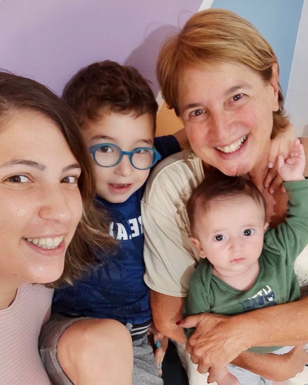 משתתפות בפרויקט אם לאם דרום השרון בת אל תמם היולדת ואורית מיטל המלווה הצמודה