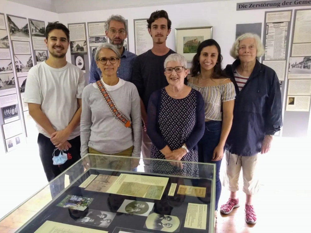 משלחת דרום השרון בביקור במוזאון  בעיר התאומה אמנדיגן שבגרמניה