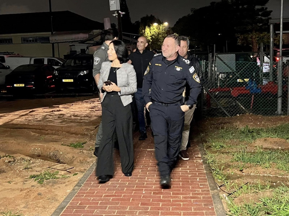 חונכים  בסיס המשמר הלאומי הראשון בישראל בדרום השרון