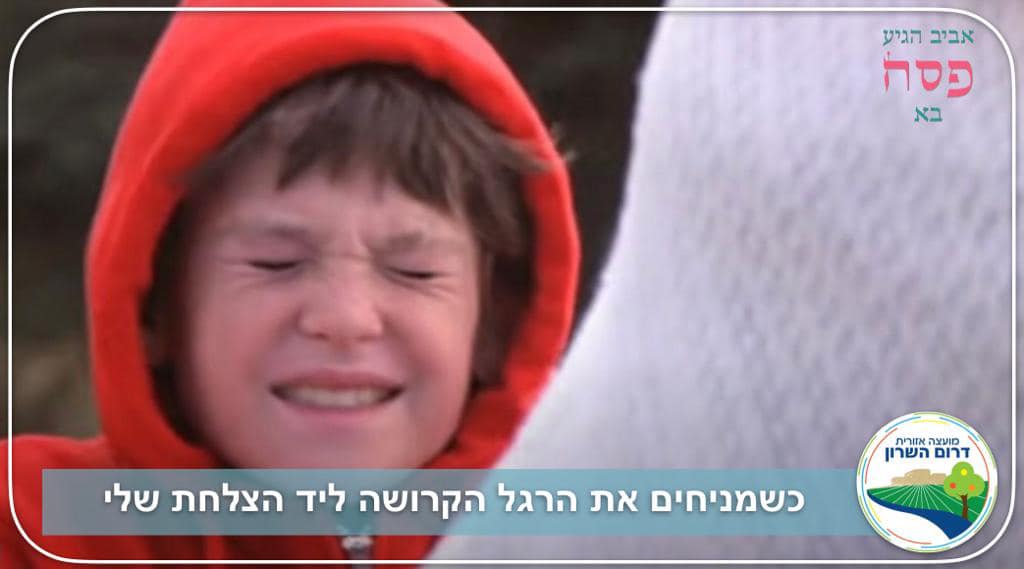 תמונה גרפית מסרט בינלאומי מפורסם עם אמרה שקשורה להכנות חג הפסח