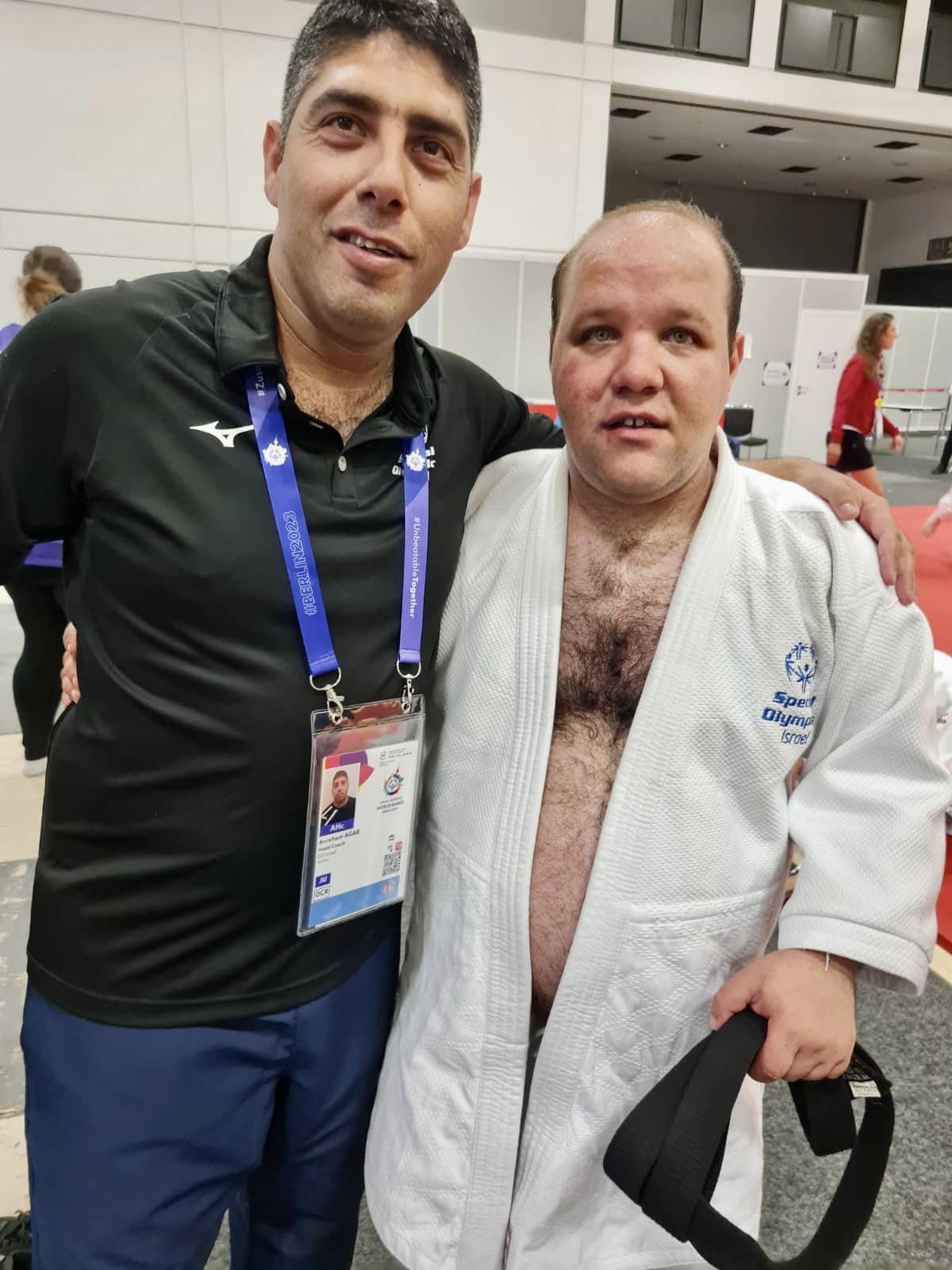 תמונות מתוך תחרות ספיישל אולימפית - מדליית זהב לג׳ודוקא לבב ברקן מרמות השבים