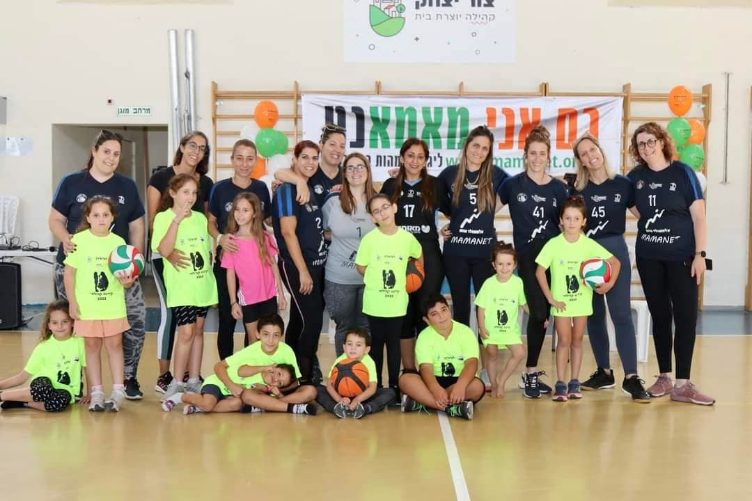 תמונה של משתתפות בליגת מאמאנט בדרום השרון