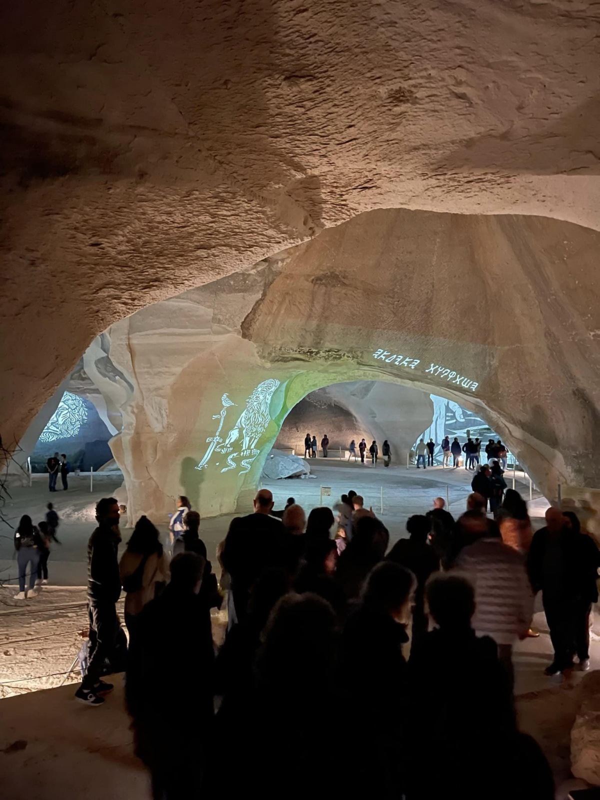 תמונות מתוך מערות בית גוברין