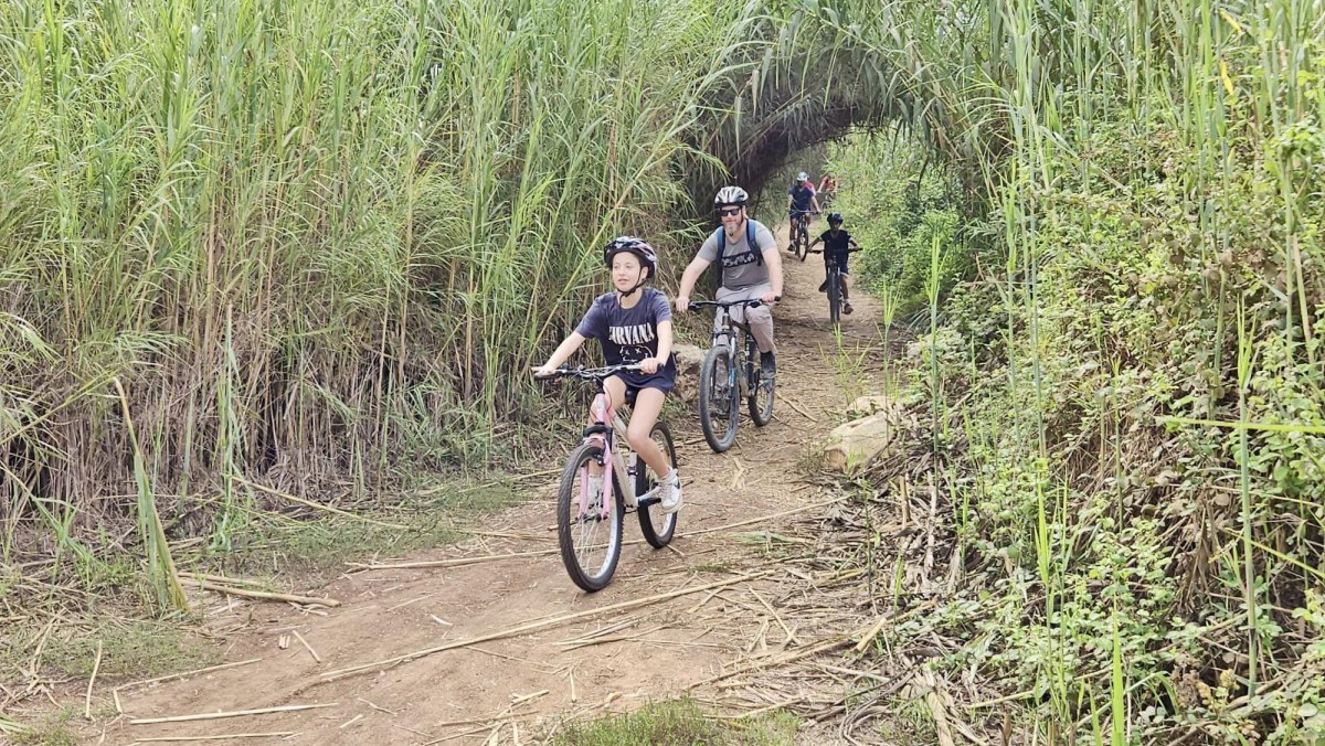 תמונות מטיול האופנים בירקון
