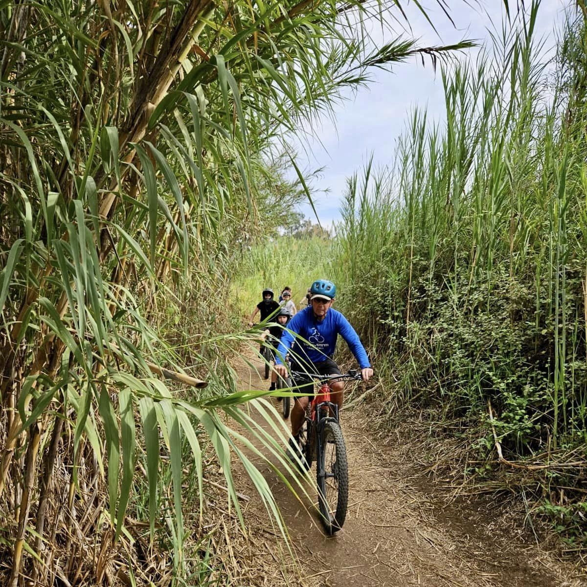 תמונות מטיול האופנים בירקון