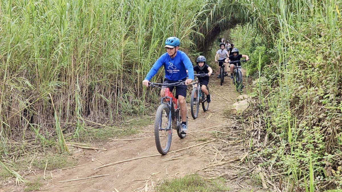 תמונות מטיול האופנים בירקון
