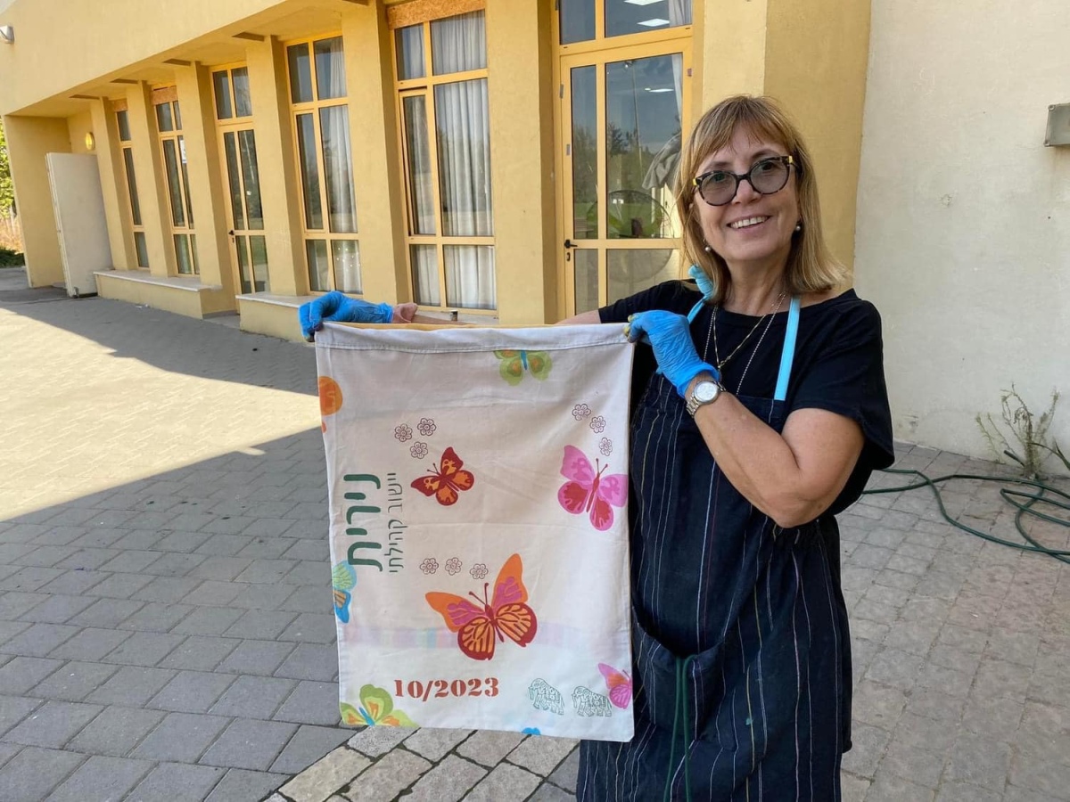 תמונות מסדנת יצירה - לכיפת ברזל מנירית באהבה