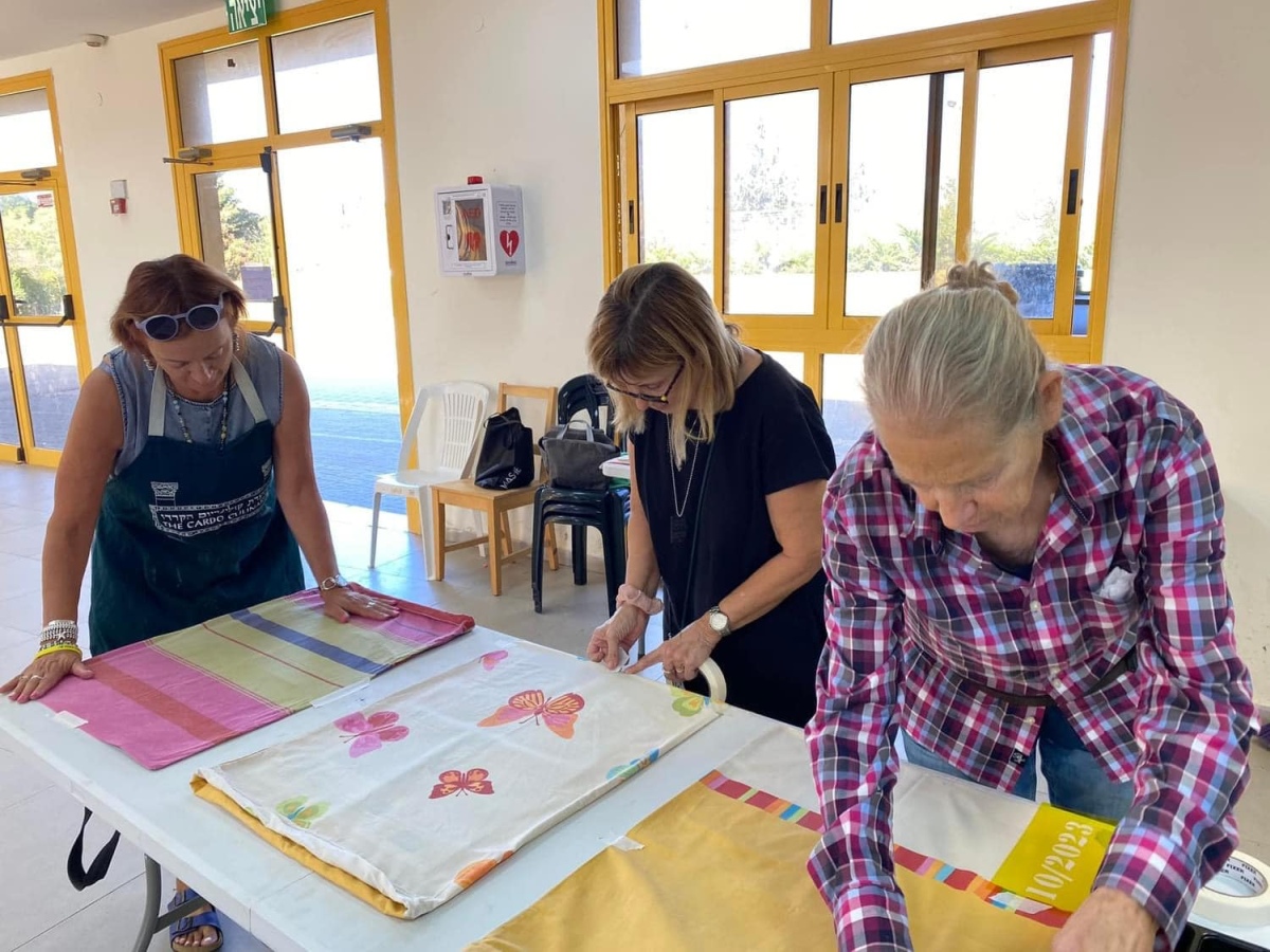 תמונות מסדנת יצירה - לכיפת ברזל מנירית באהבה