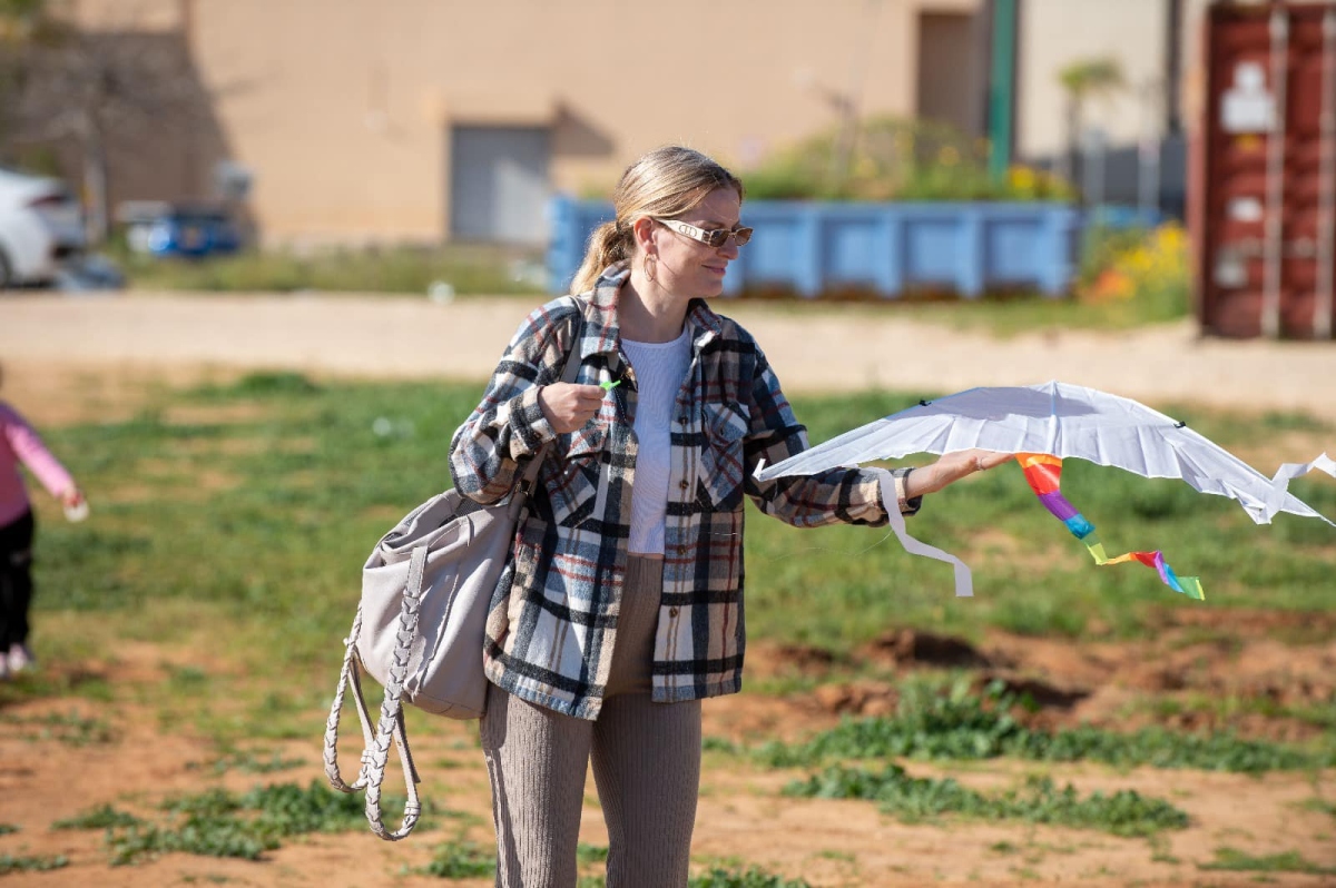 תמונות מאירוע עפיפונים בדרום השרון