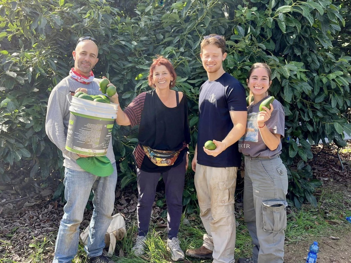תושבות ותושבי דרום השרון מתגייסים בצו 8 לחקלאות