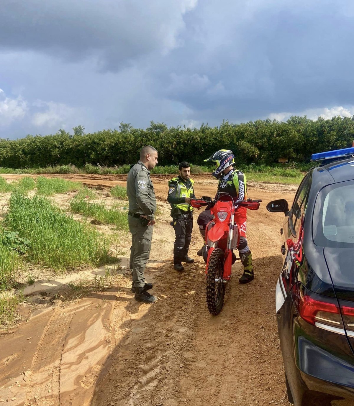 תמונות ממבצע משילות של משמר הגבול בדרום השרון 