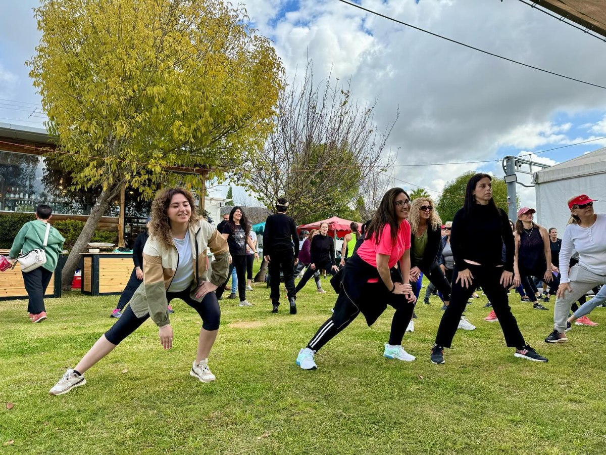 יום ספורט לנשות דרום השרון במתן