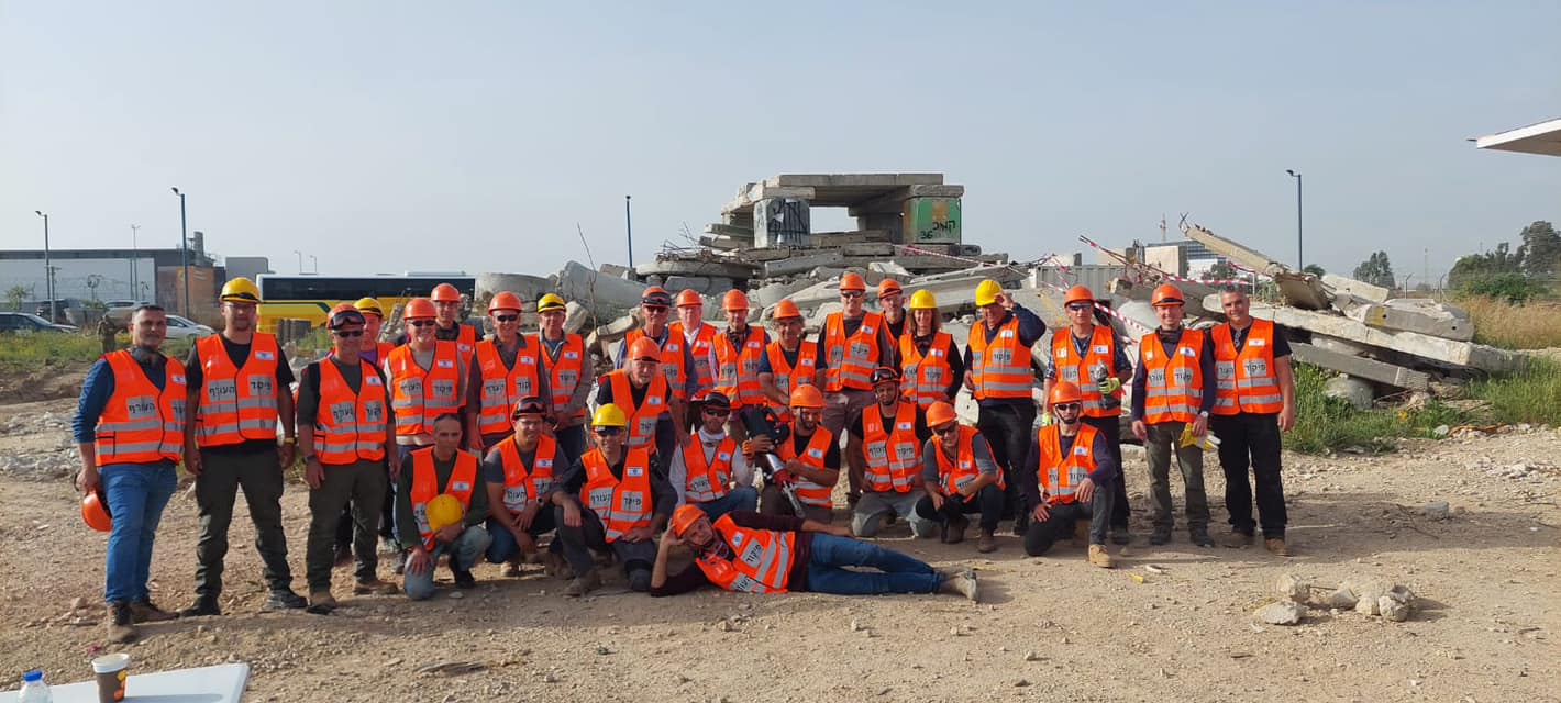 תמונות מקורס מחלץ 02 של פיקוד העורף