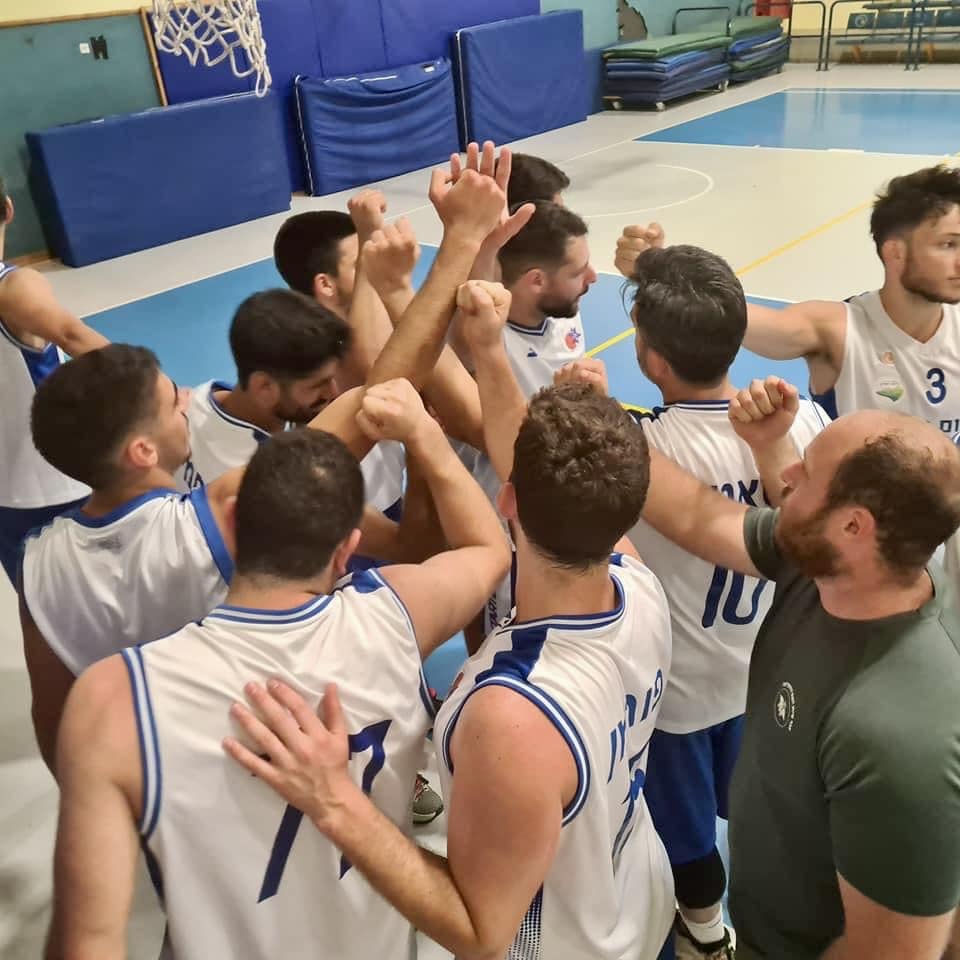 תמונות ממשחק האליפות של קבוצת הכדורסל שלנו ממתן