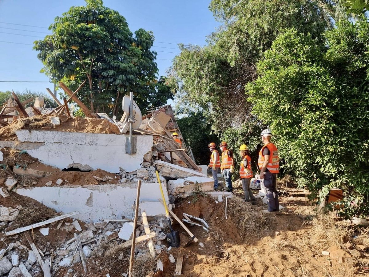 תמונות מתירגול יחידת החילוץ החדשה של המועצה בגת רימון