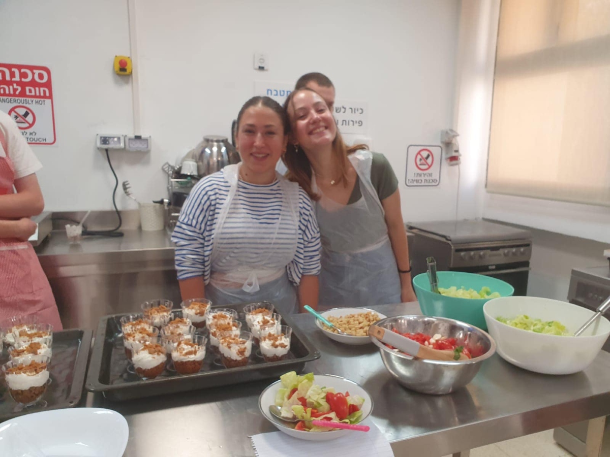 תמונות מהמטבח הפדגוגי שיהווה מרחב למידה חדשני וייחודי