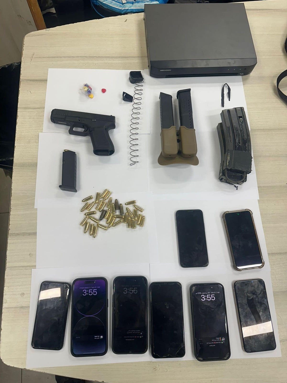 תמונות פעילות כח משימה מיוחד של מחוז מרכז אשר התבצעה הלילה בכפר חבלה 