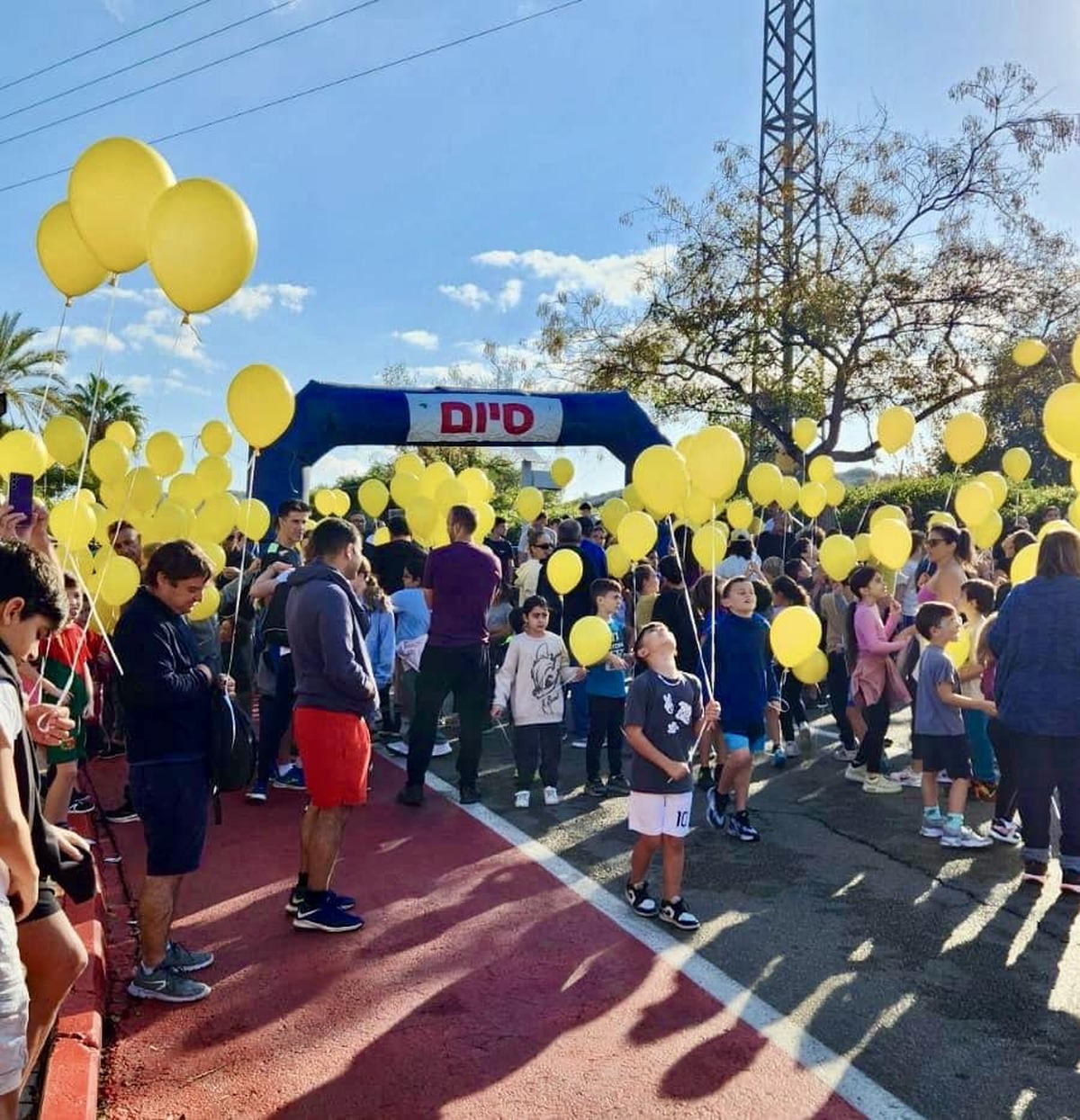 תמונות מארוע רצים לשחרורם במתן