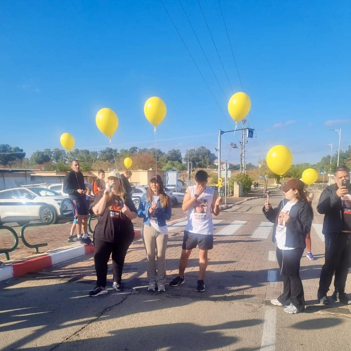 תמונות מארוע רצים לשחרורם במתן