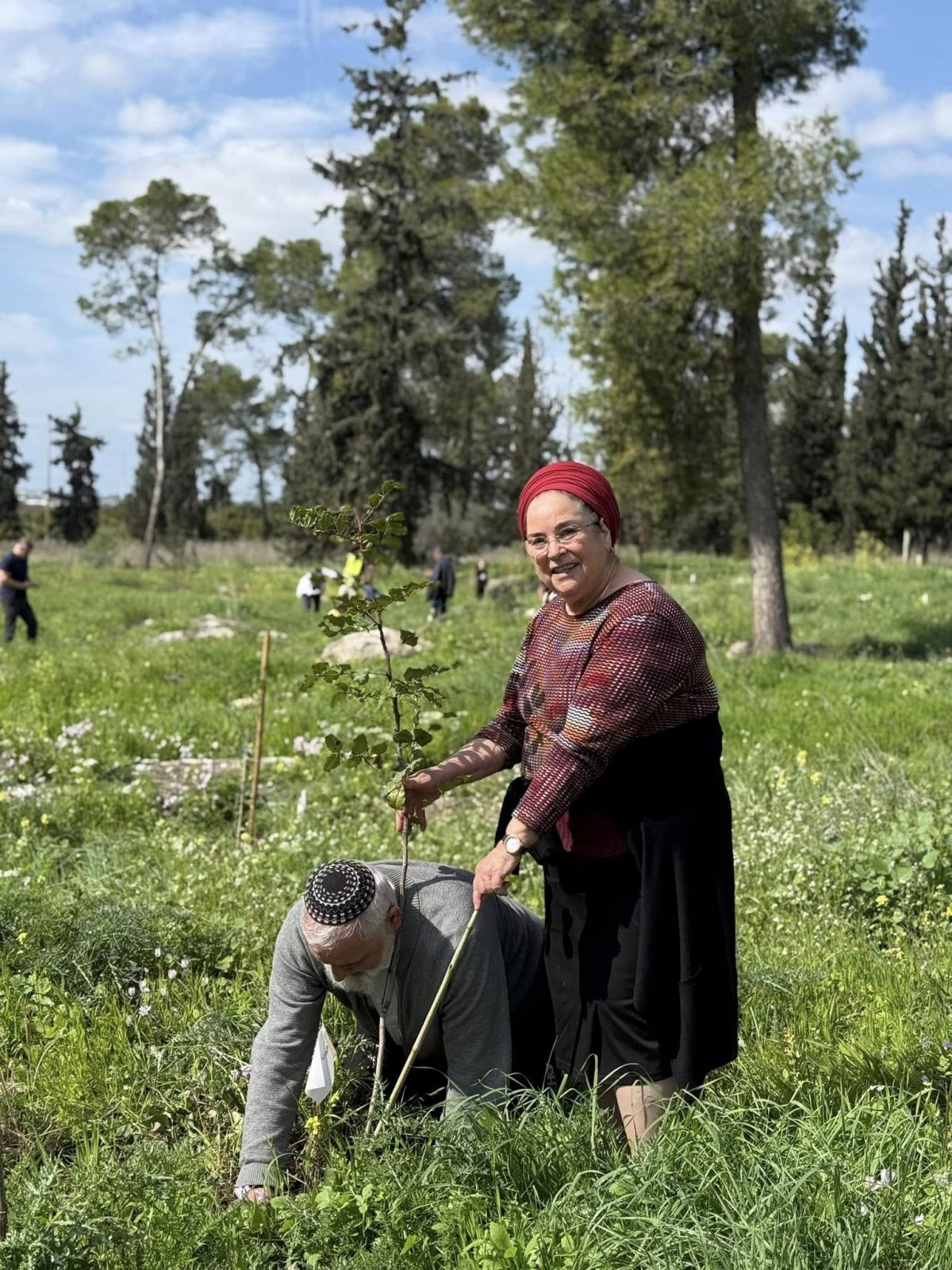 תמונות מאירוע נטיעות משותף דרום השרון - כוכב יאיר צור יגאל