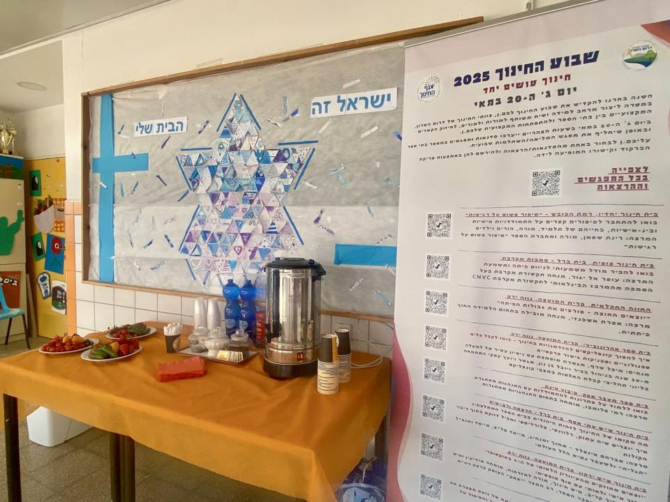 תמונות משבוע החינוך 2025 בדרום השרון