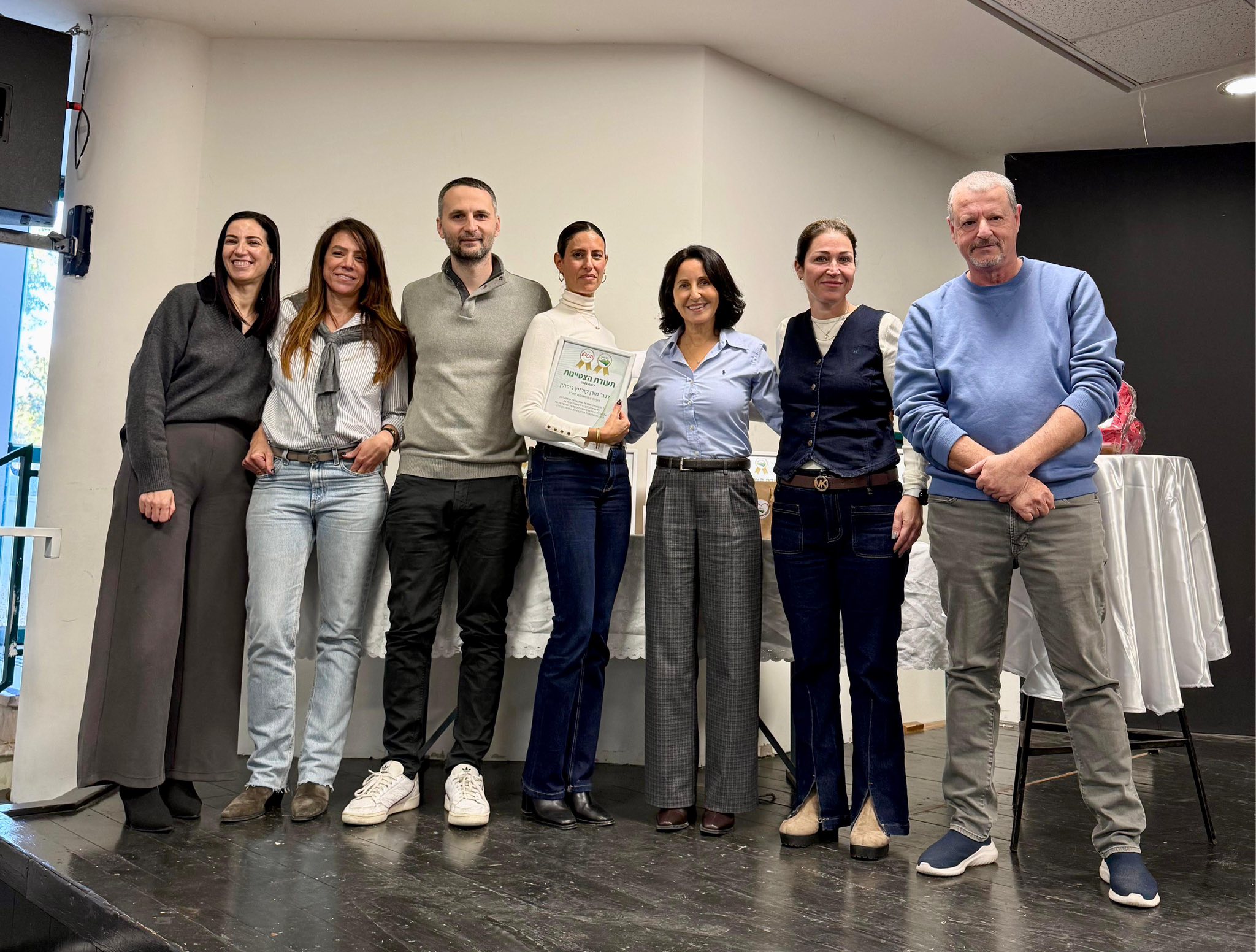 תמונות מטקס עובדים מצטיינים