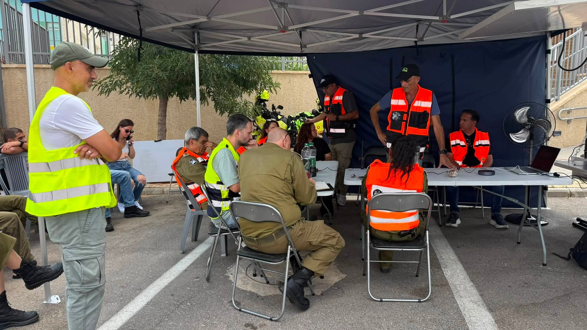 תמונות מרגיל החירום בצור יצחק