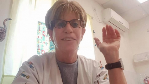 מירי מלך מרמת הכובש, אחות (כבר 46 שנה!) אחראית יחידה כירורגית בכפר סבא ואחות טיפת חלב ברמת הכובש.jpg